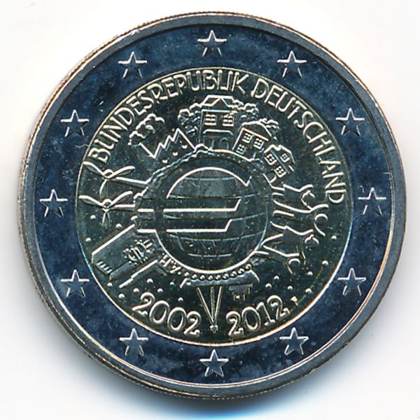 Германия, 2 евро (2012 г.)