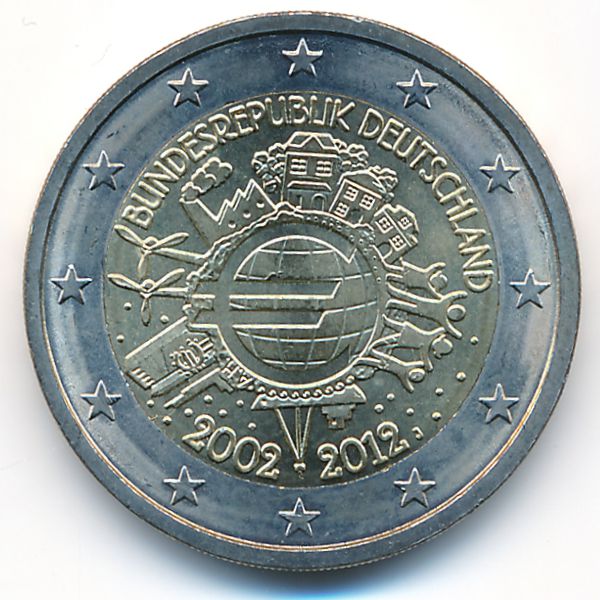 Германия, 2 евро (2012 г.)
