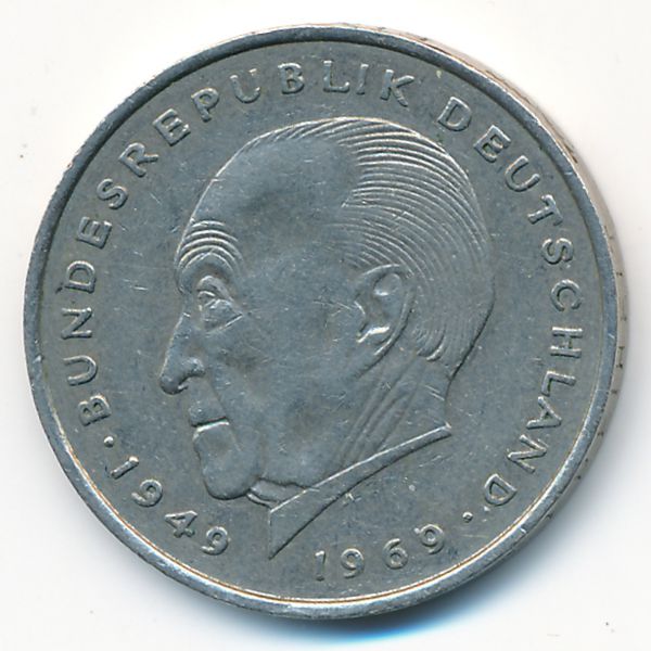 ФРГ, 2 марки (1971 г.)