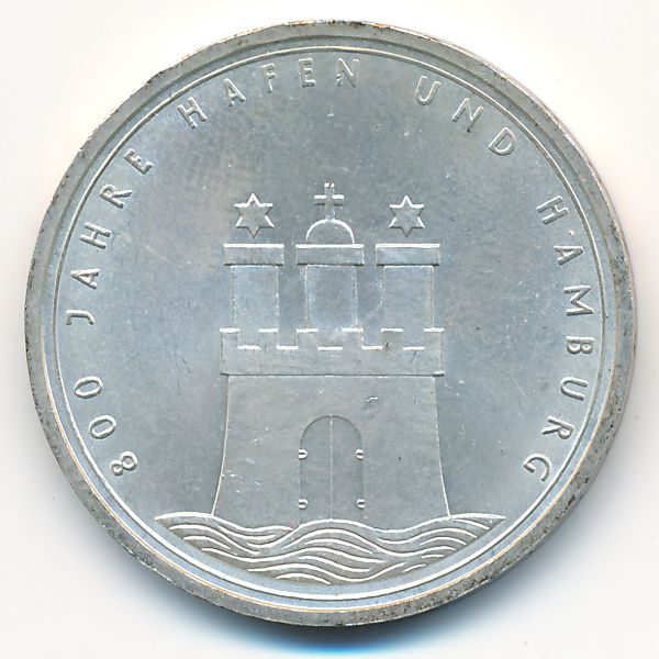 ФРГ, 10 марок (1989 г.)