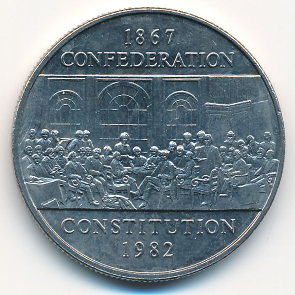 Канада, 1 доллар (1982 г.)