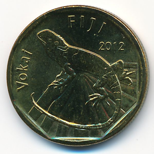 Фиджи, 1 доллар (2012 г.)