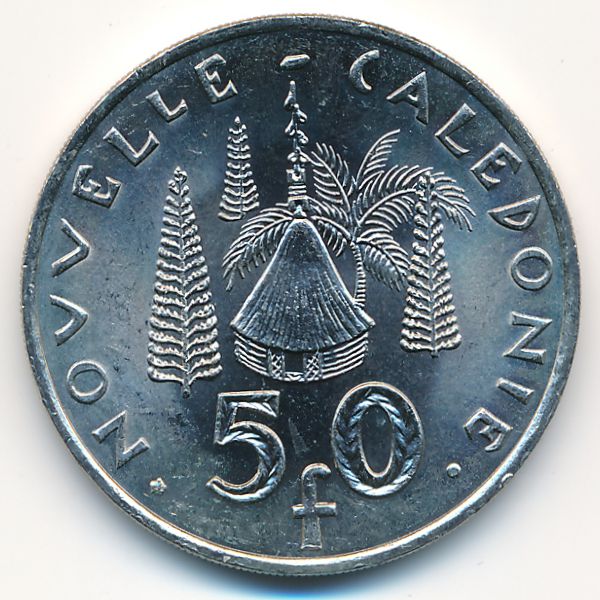 Новая Каледония, 50 франков (2009 г.)