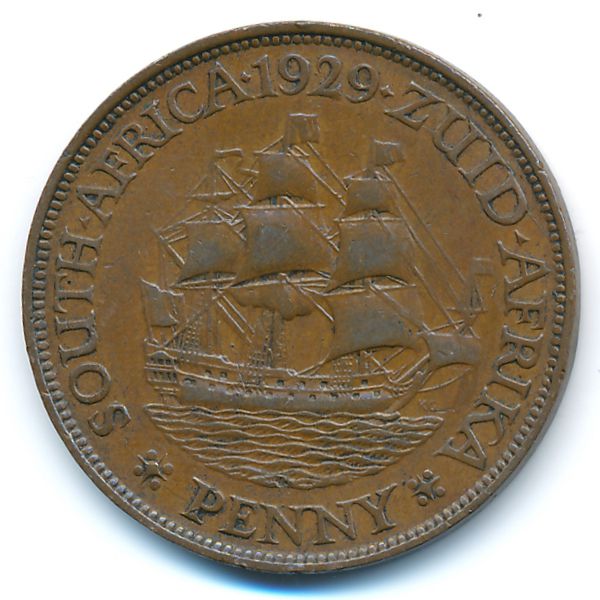 ЮАР, 1 пенни (1929 г.)