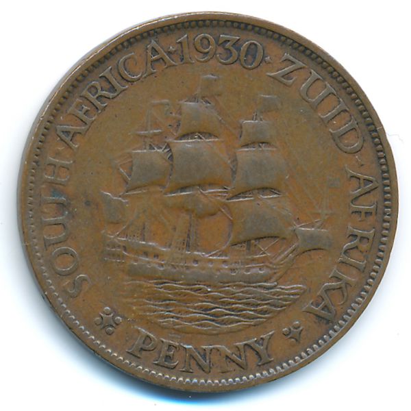 ЮАР, 1 пенни (1930 г.)