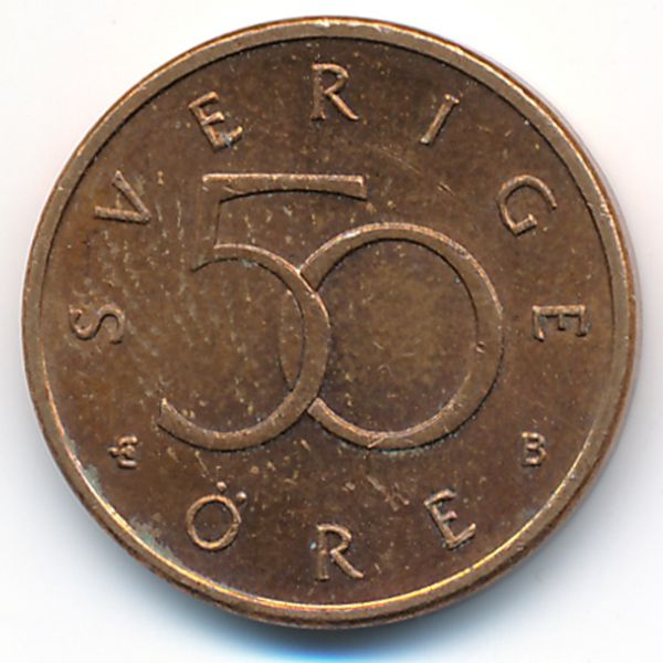 Швеция, 50 эре (2000 г.)