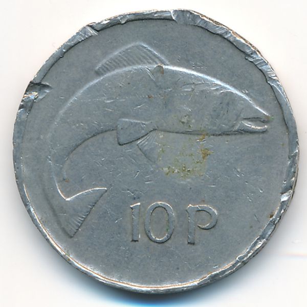 Ирландия, 10 пенсов (1978 г.)