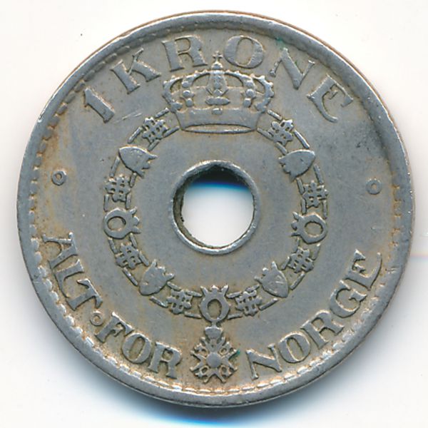 Норвегия, 1 крона (1950 г.)