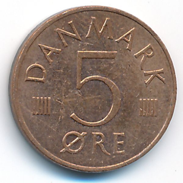 Дания, 5 эре (1981 г.)