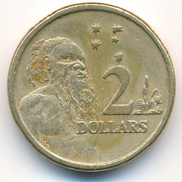 Австралия, 2 доллара (1988 г.)