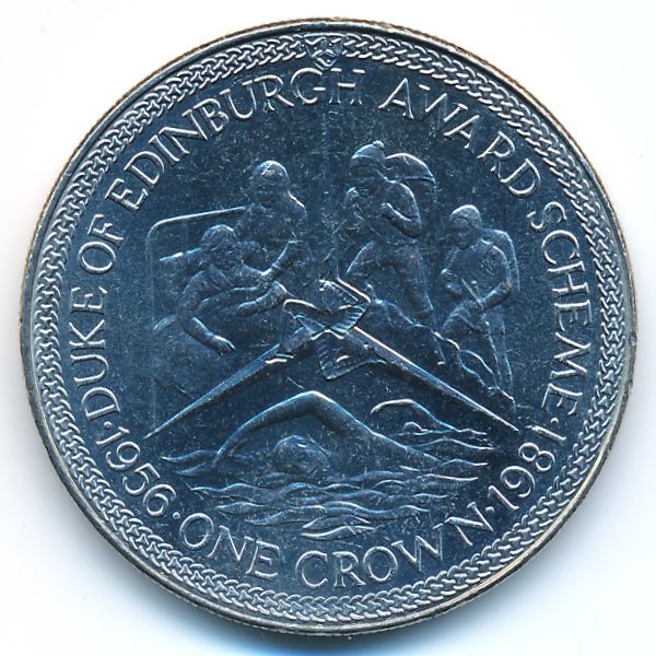 Остров Мэн, 1 крона (1981 г.)