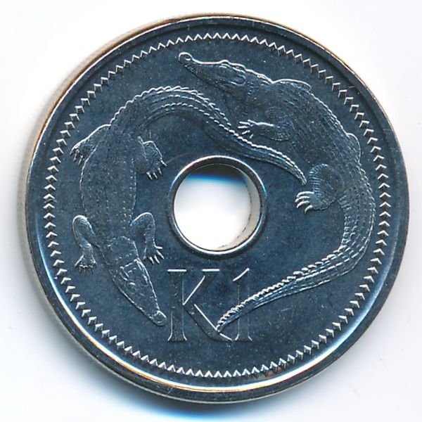 Папуа - Новая Гвинея, 1 кина (2010 г.)