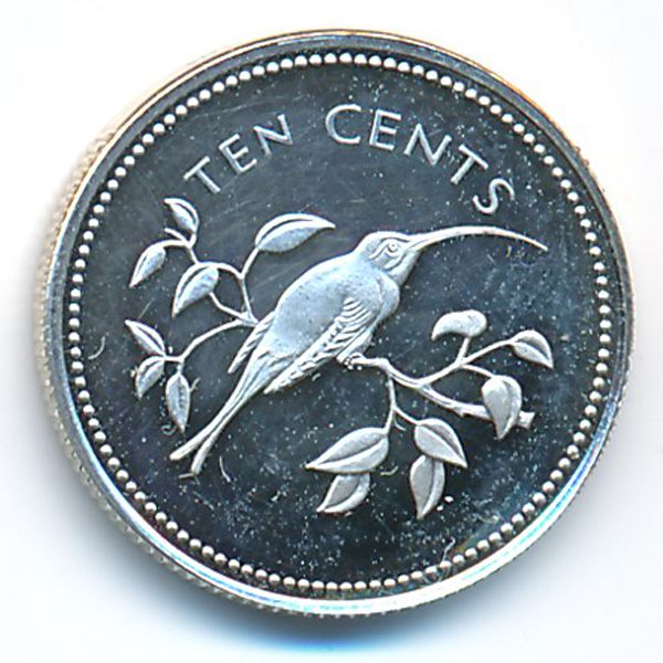 Белиз, 10 центов (1974 г.)
