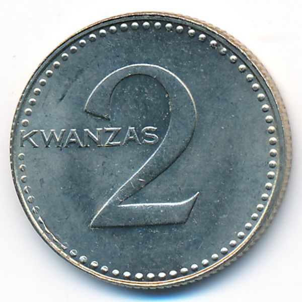 Ангола, 2 кванзы (1977 г.)