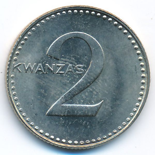 Ангола, 2 кванзы (1977 г.)