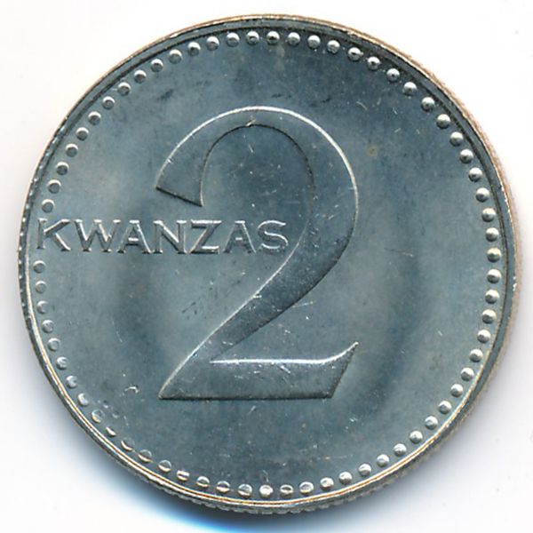 Ангола, 2 кванзы (1977 г.)
