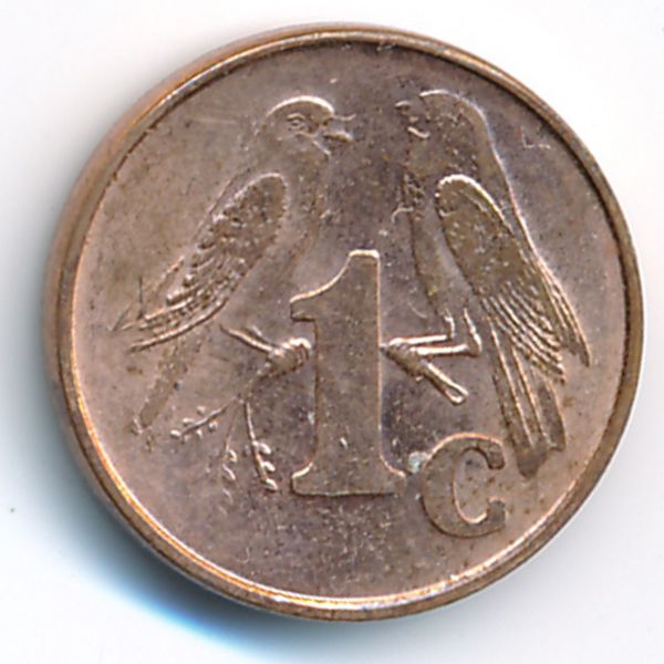 ЮАР, 1 цент (2001 г.)