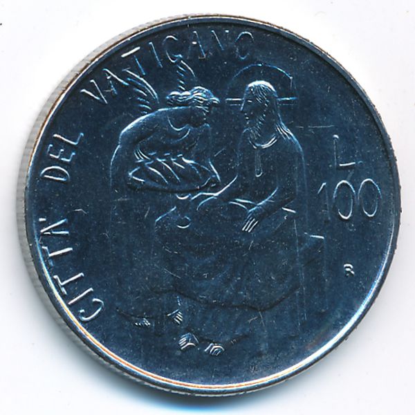 Ватикан, 100 лир (1981 г.)