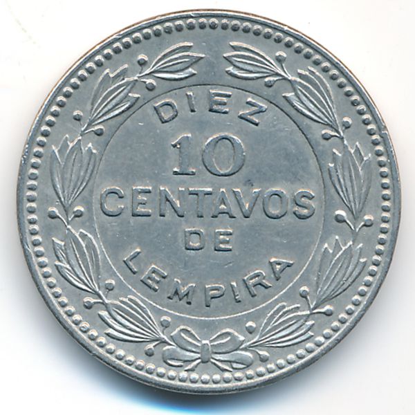 Гондурас, 10 сентаво (1954 г.)