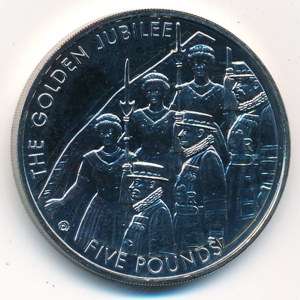 Джерси, 5 фунтов (2002 г.)