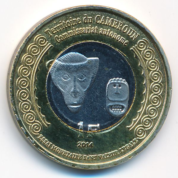 Камерун., 1 франк (2014 г.)