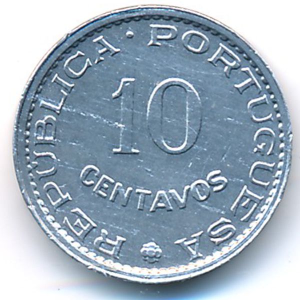 Гвинея-Бисау, 10 сентаво (1973 г.)