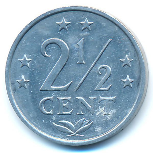 Антильские острова, 2 1/2 цента (1979 г.)