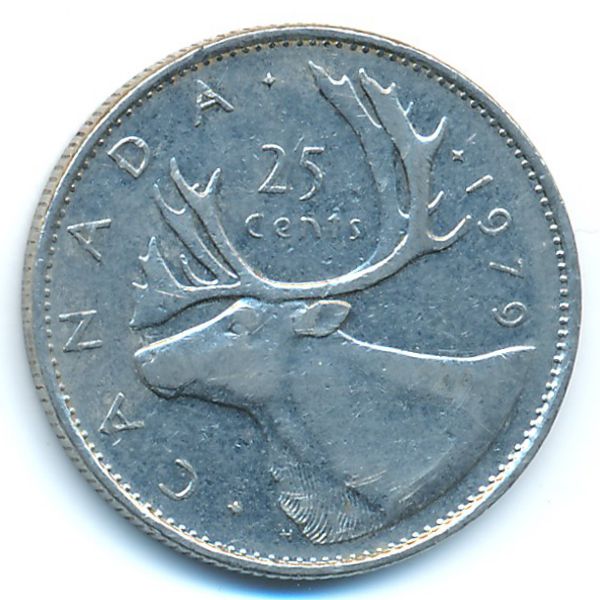 Канада, 25 центов (1979 г.)