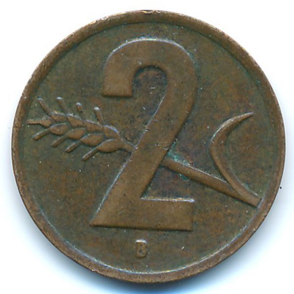 Швейцария, 2 раппена (1948 г.)