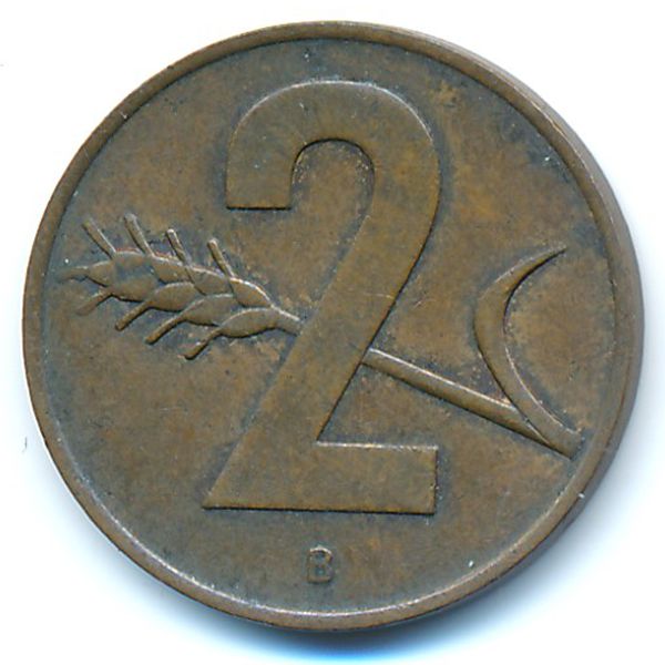 Швейцария, 2 раппена (1963 г.)