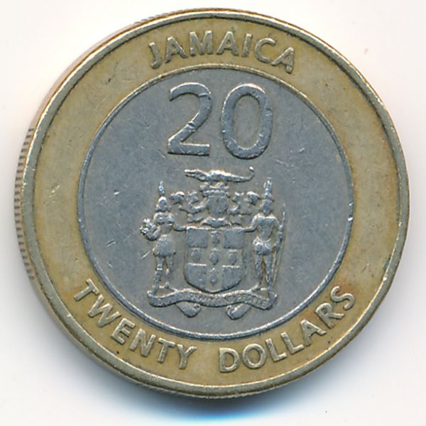 Ямайка, 20 долларов (2000 г.)