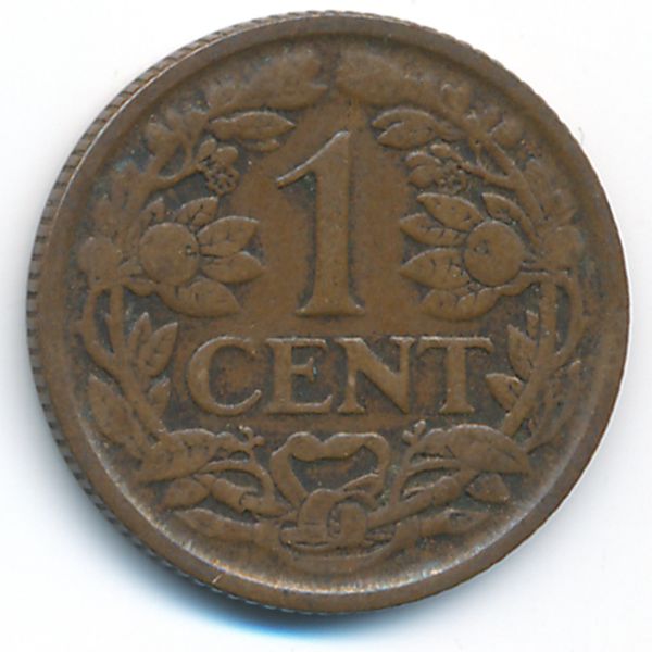 Нидерланды, 1 цент (1929 г.)