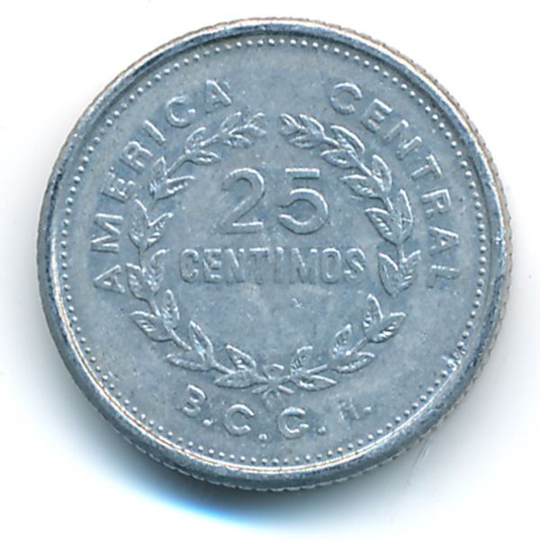 Коста-Рика, 25 сентимо (1986 г.)