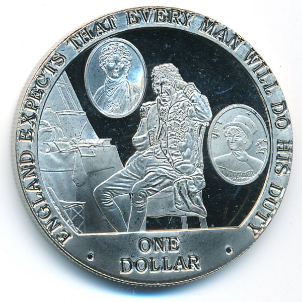 Острова Кука, 1 доллар (2007 г.)