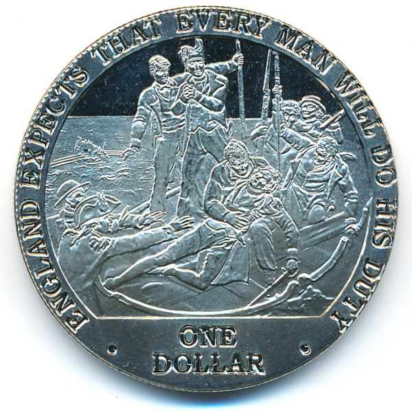 Острова Кука, 1 доллар (2007 г.)