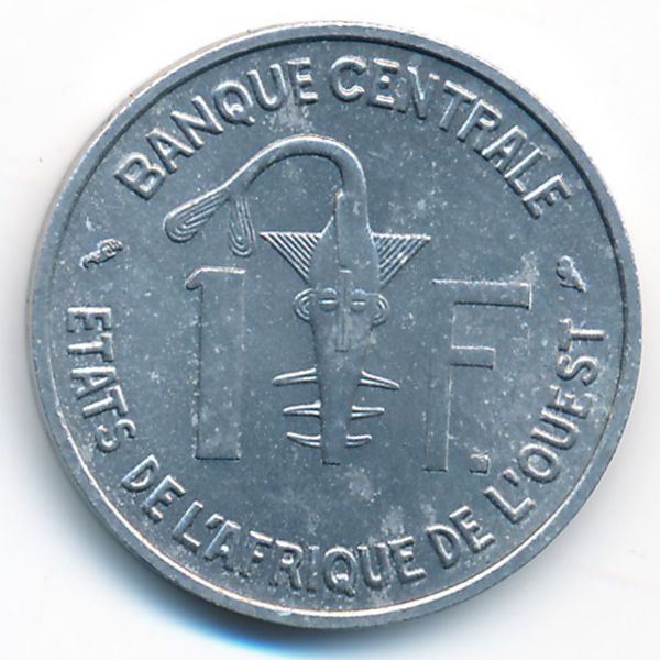 Западная Африка, 1 франк (1963 г.)
