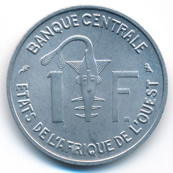 Западная Африка, 1 франк (1963 г.)