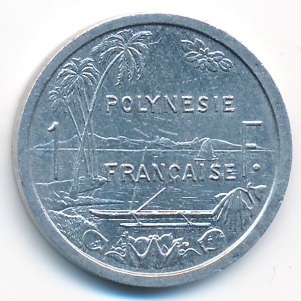 Французская Полинезия, 1 франк (2007 г.)