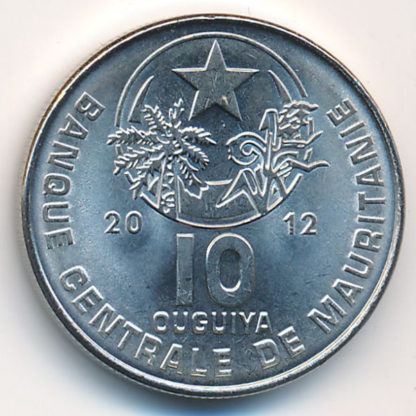 Мавритания, 10 угий (2012 г.)