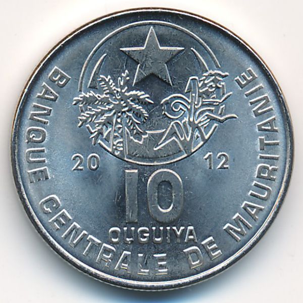 Мавритания, 10 угий (2012 г.)