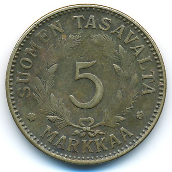 Финляндия, 5 марок (1946 г.)
