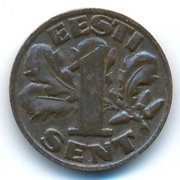 Эстония, 1 сент (1929 г.)