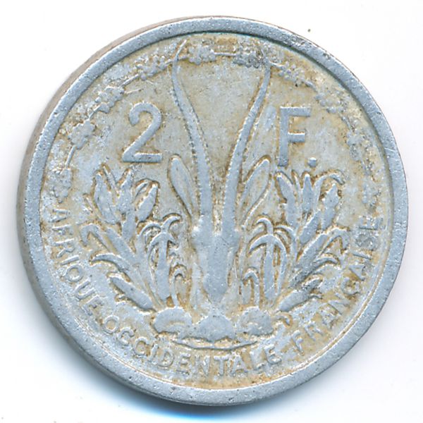 Французская Западная Африка, 2 франка (1948 г.)