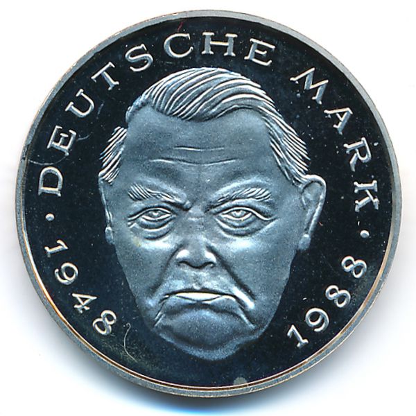 ФРГ, 2 марки (1989 г.)