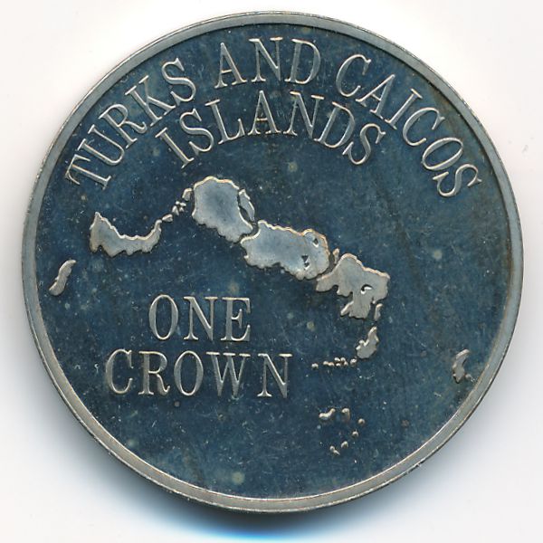 Теркс и Кайкос, 1 крона (1977 г.)