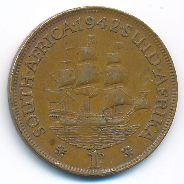 ЮАР, 1 пенни (1942 г.)