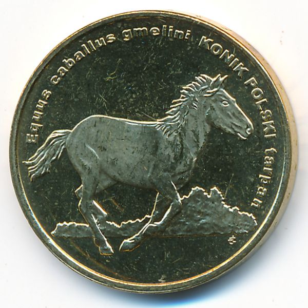 Польша, 2 злотых (2014 г.)