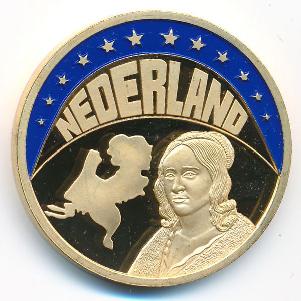 Нидерланды., 1 экю (1997 г.)