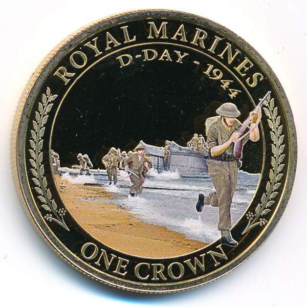 Тристан-да-Кунья, 1 крона (2016 г.)