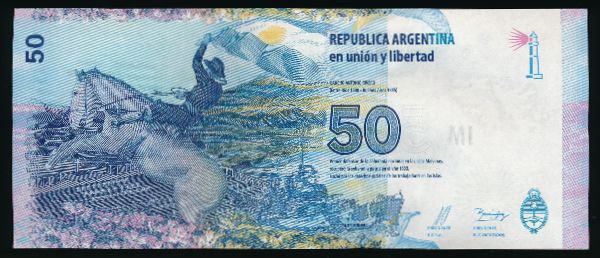 Мальвинские острова., 50 песо